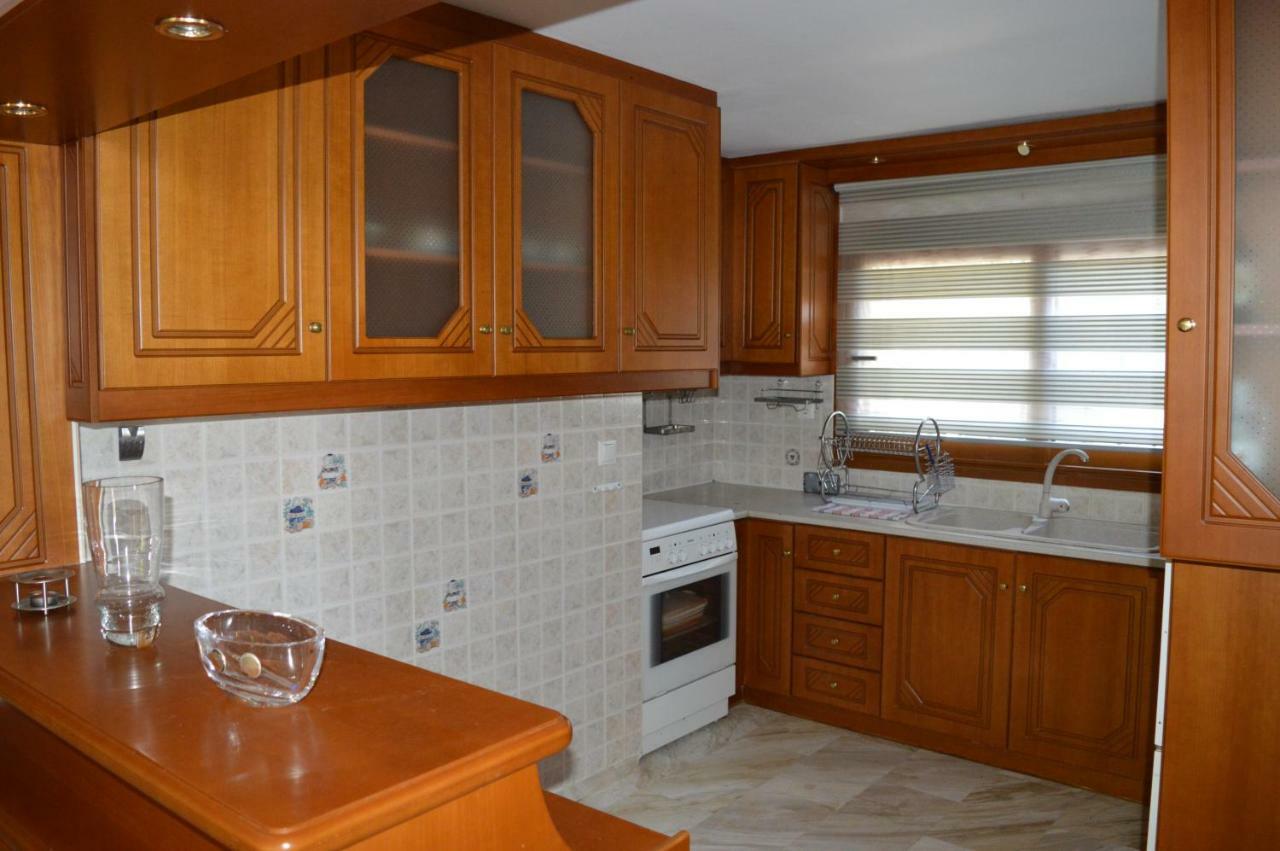 Ionian Sea Base Floor Villa Apartment At Kyllini Kastron  ภายนอก รูปภาพ